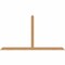 Ekena Millwork Portland Timber Gable Bracket, Western Red Cedar, 84"W x 45"H x 1 1/2"D x 3 1/2"F, 13/12 Pitch GBW084X45X0204POR00SWR - alternate 1
